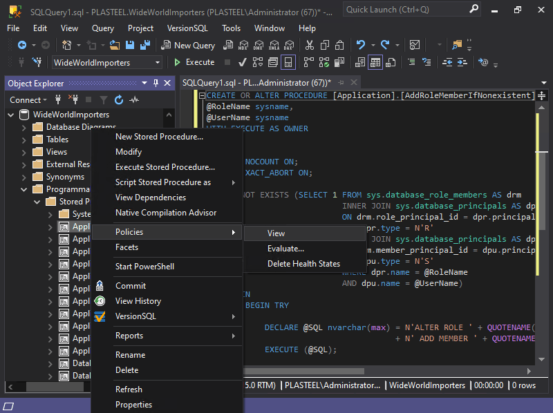 SQL Shades screenshot